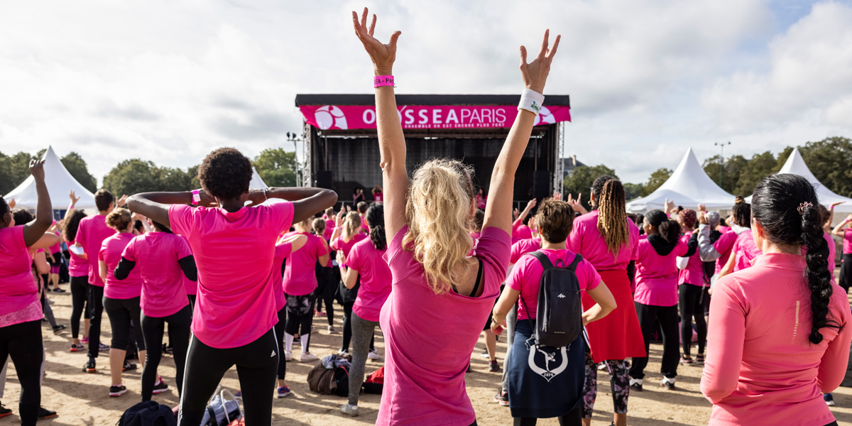 Odysséa Paris 2022 : la fête rose contre la cancer du sein - Feat Odysséa Paris 2022 : la fête rose contre la cancer du sein - Feat