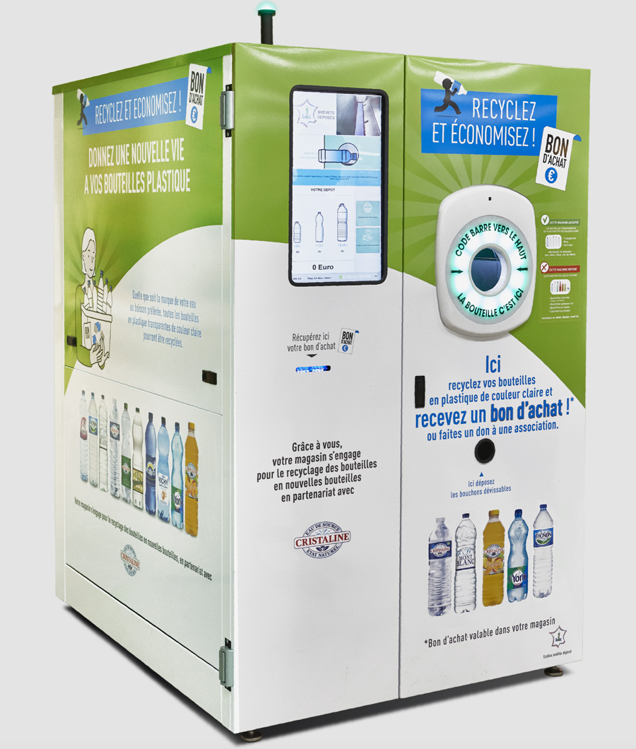 Actus Odyssea - Les machines de collecte ecobox - courmayeur