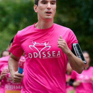 T-Shirt Rose Odysséa Homme